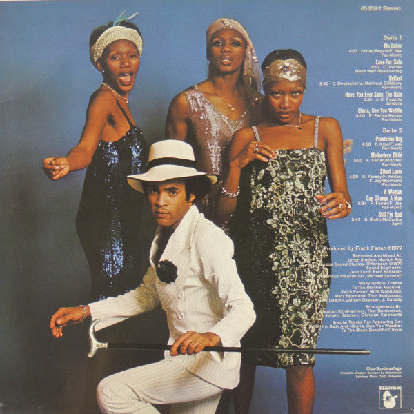 Boney M. : Love For Sale (LP, Album, Club)
