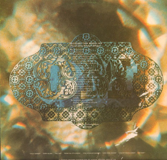 Jimi Hendrix : Rainbow Bridge - Original Motion Picture Sound Track (LP, Album, RE)