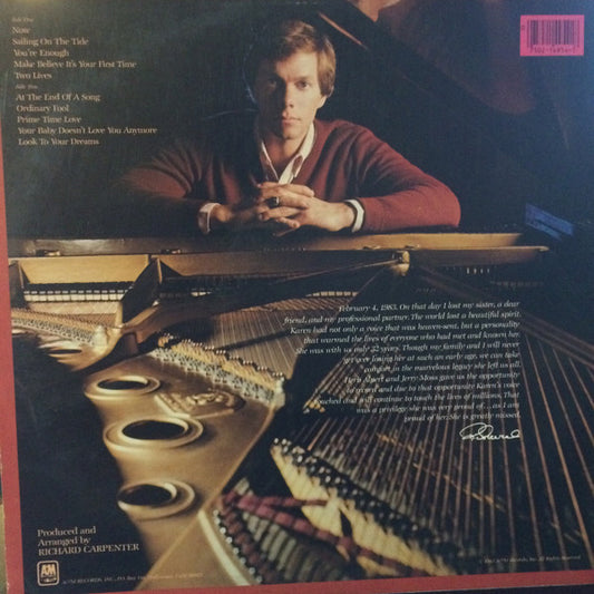 Carpenters - Voice Of The Heart (LP) (Very Good Plus (VG+)) - Skanderborg Vinyl