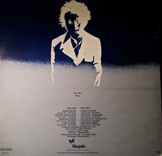 Procol Harum : Broken Barricades (LP, Album, RE)