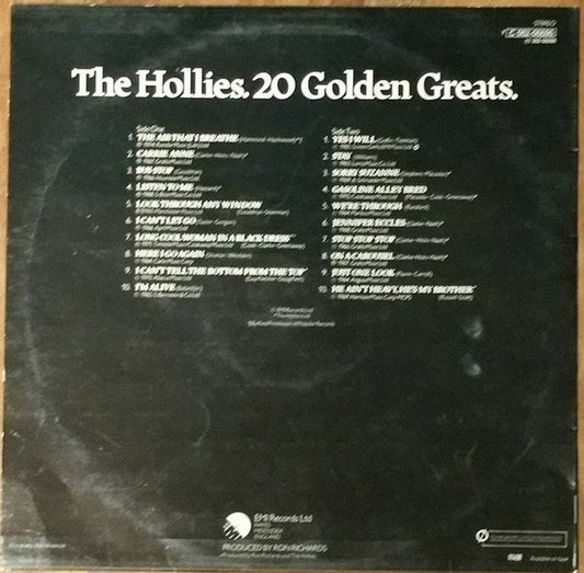 The Hollies : 20 Golden Greats (LP, Comp, Mono)