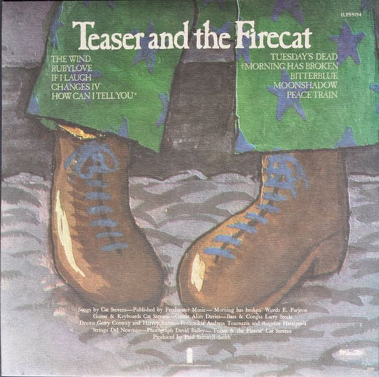 Cat Stevens - Teaser And The Firecat (LP) (Very Good Plus (VG+)) - Skanderborg Vinyl