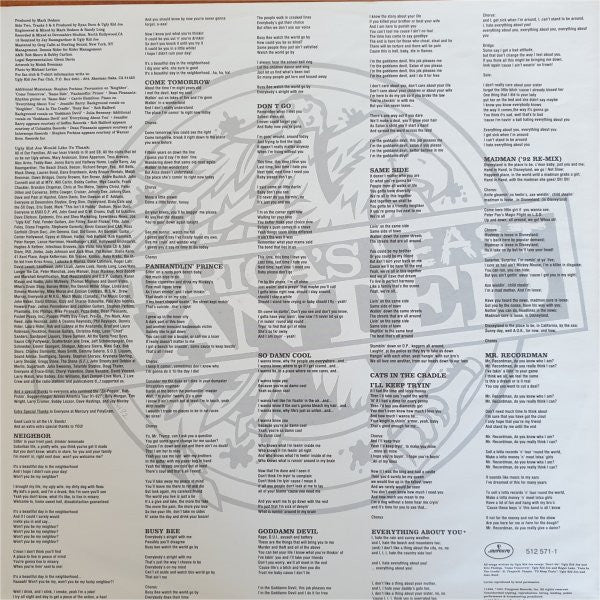 Ugly Kid Joe : America's Least Wanted (LP, Album, PRS)