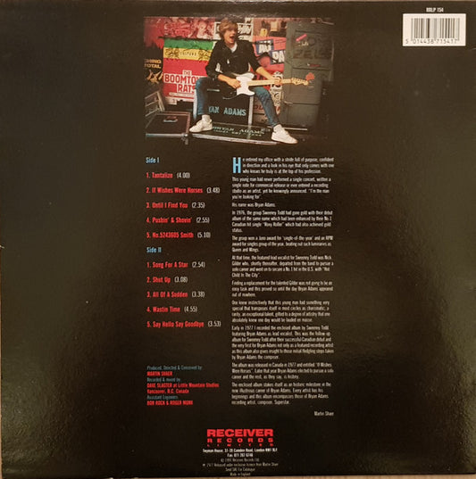 Sweeney Todd Featuring Bryan Adams : If Wishes Were Horses (LP, Album, RE)