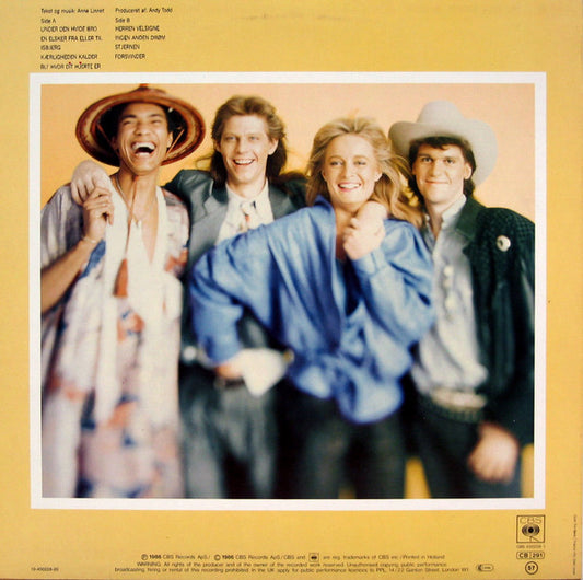 Anne Linnet, Marquis De Sade - En Elsker (LP) (Very Good Plus (VG+)) - Skanderborg Vinyl