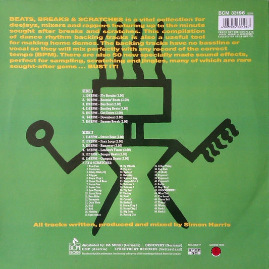 Simon Harris : Beats, Breaks & Scratches Volume 6 (LP)