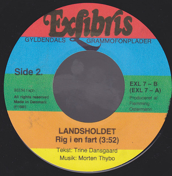 Landsholdet (2) : Luft Under Vingerne (7", Single)