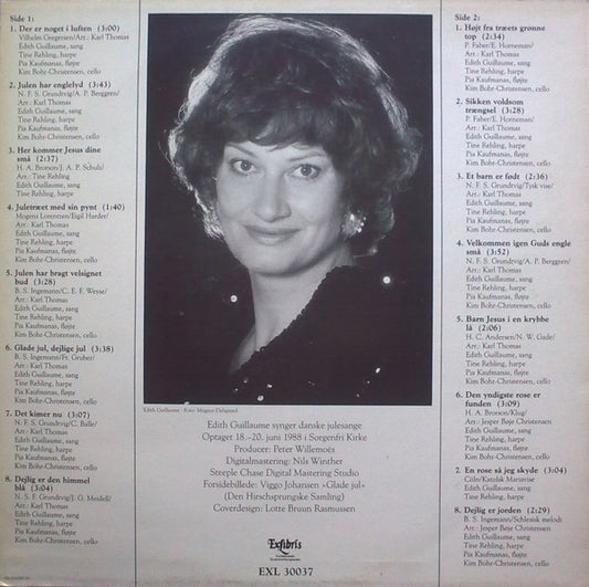 Edith Guillaume : Synger Danske Julesange (LP)