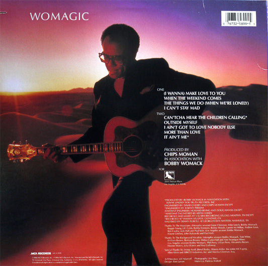 Bobby Womack - Womagic (LP) (Very Good Plus (VG+)) - Skanderborg Vinyl