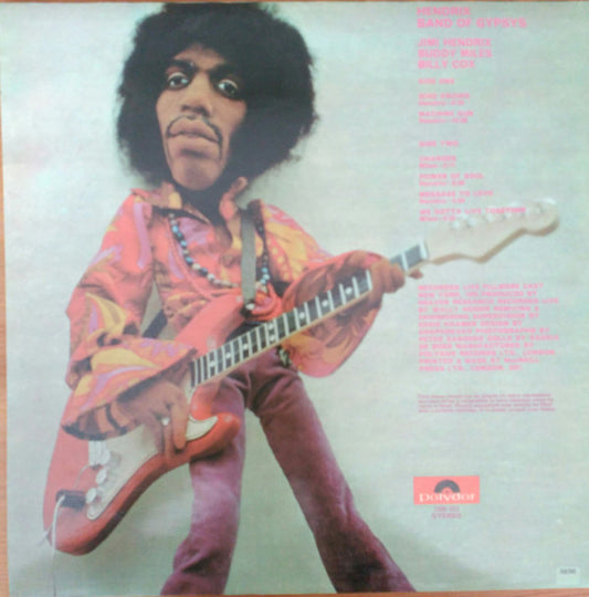 Jimi Hendrix : Band Of Gypsys (LP, Album, 150)