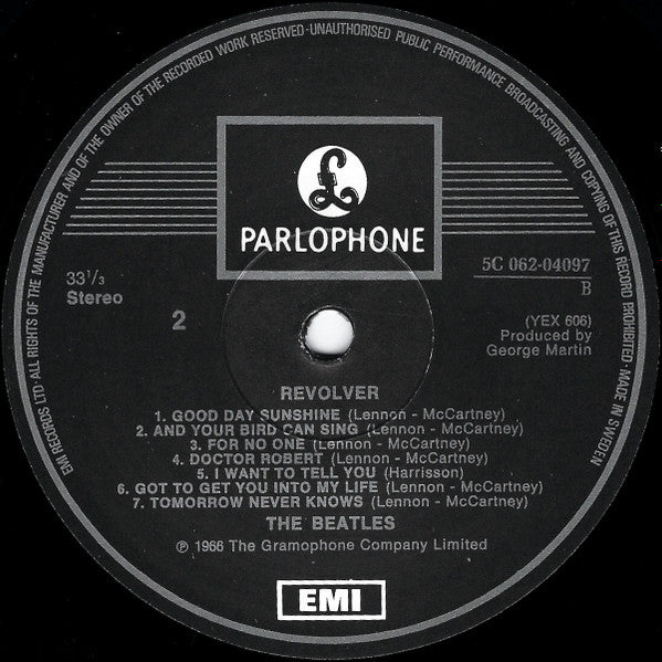 The Beatles - Revolver (LP) (Very Good Plus (VG+)) - Skanderborg Vinyl