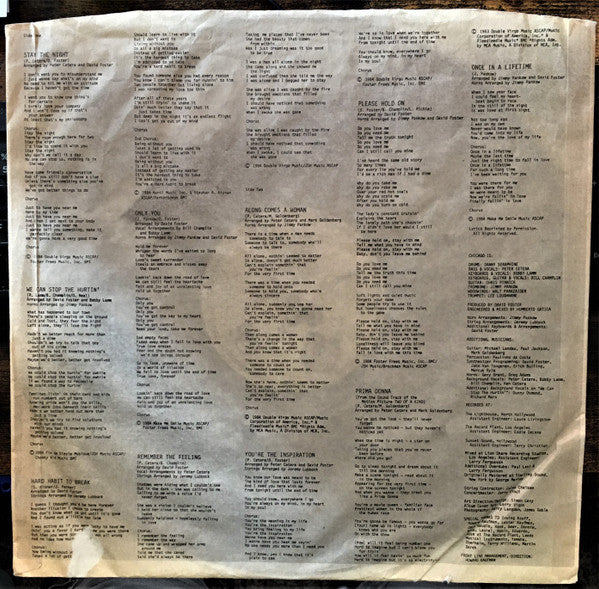 Chicago (2) : Chicago 17 (LP, Album)
