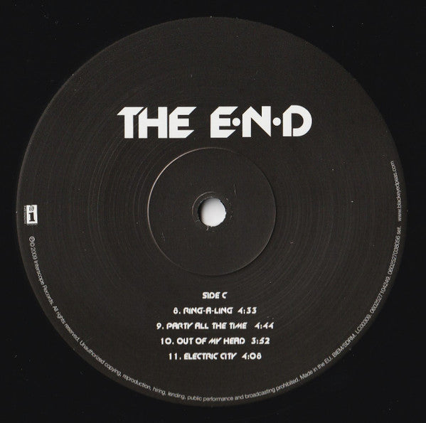 The Black Eyed Peas* : The E.N.D (2xLP, Album, RE, 180)