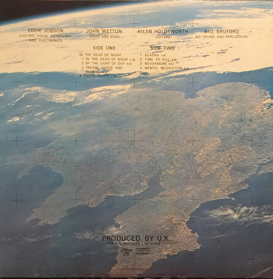 UK (3) : U.K. (LP, Album, RE)