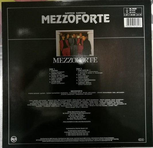 Mezzoforte : Surprise Surprise (LP, Album)