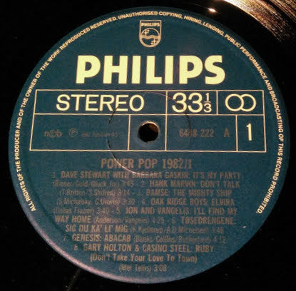 Various : Power Pop 82 1 (LP, Comp)