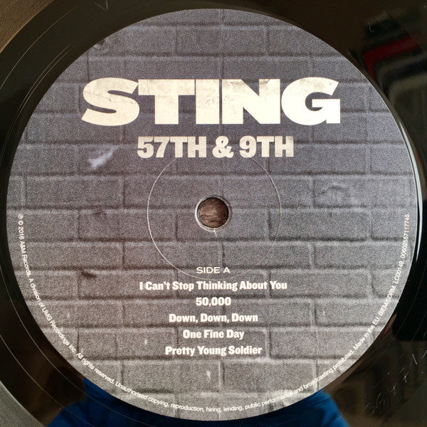 Sting : 57th & 9th (LP, Album, 180)