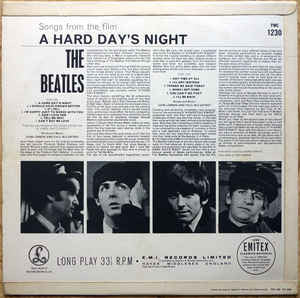 The Beatles - A Hard Day's Night (LP) (Very Good Plus (VG+)) - Skanderborg Vinyl