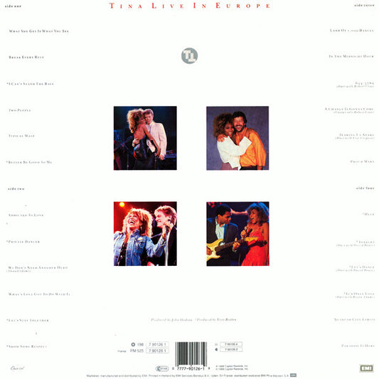 Tina Turner : Tina Live In Europe (2xLP, Album, Gat)