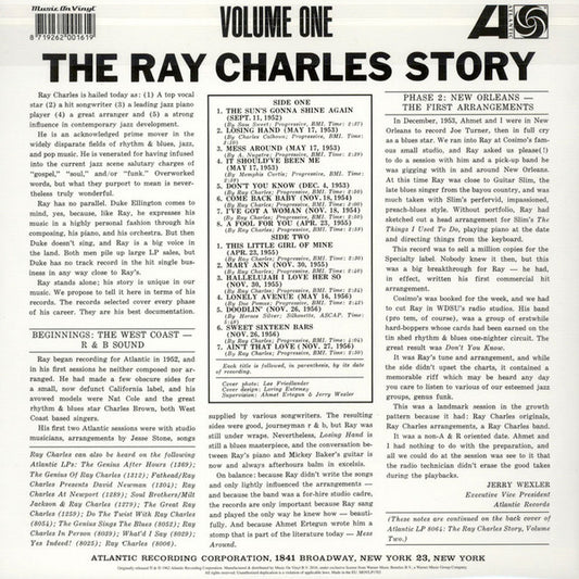 Ray Charles : The Ray Charles Story (Volume One) (LP, Comp, Mono, RE, 180)