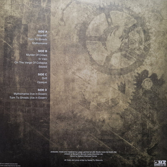 Nailed To Obscurity : Opaque (2xLP, Album, Ltd, Num, Cle)