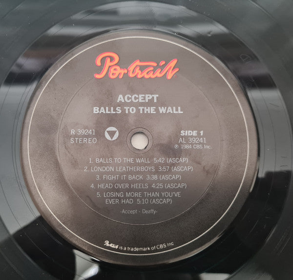 Accept : Balls To The Wall (LP, Album)