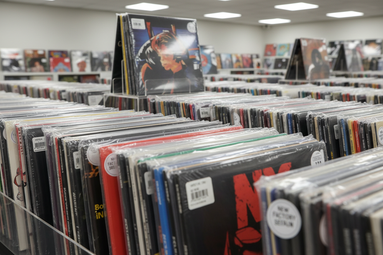 Skanderborg vinyls udvalg af Mint (NYE) eller near mint (MEGET PÆNE) plader🆕