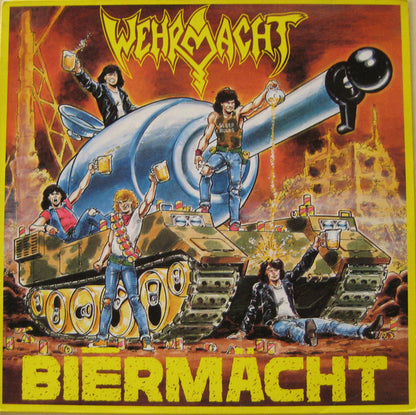 Wehrmacht : Biērmächt (LP, Album, Red)