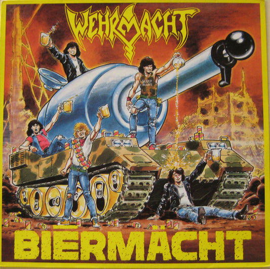 Wehrmacht : Biērmächt (LP, Album, Red)