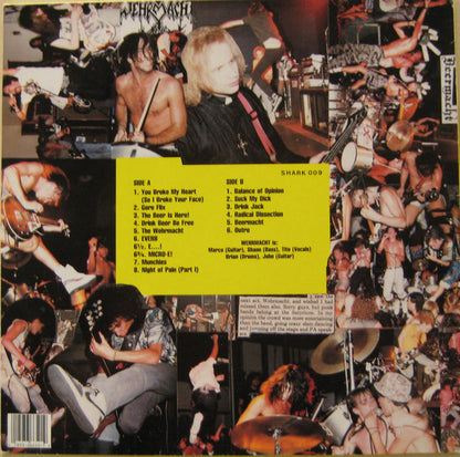 Wehrmacht : Biērmächt (LP, Album, Red)