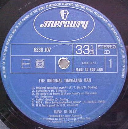 Dave Dudley : The Original Traveling Man (LP, Album)