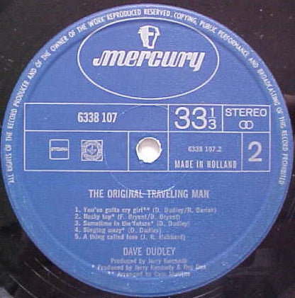 Dave Dudley : The Original Traveling Man (LP, Album)