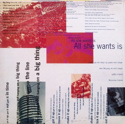 Duran Duran : Big Thing (LP, Album, Gat)