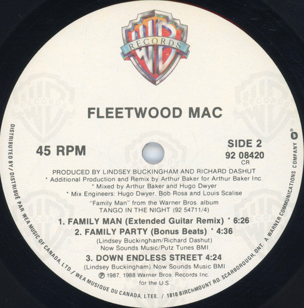 Fleetwood Mac : Family Man (12")