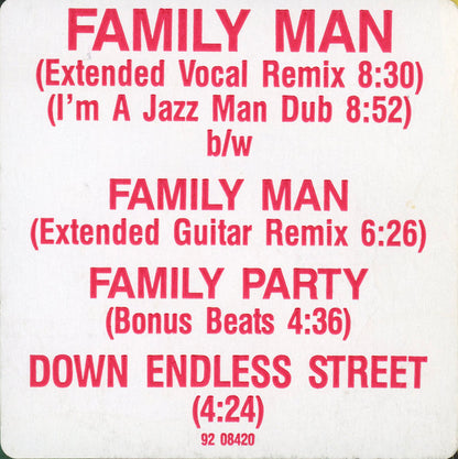Fleetwood Mac : Family Man (12")