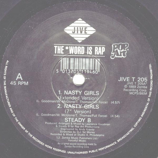 Steady B : Nasty Girls (12")