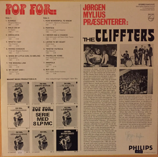 The Cliffters : Pop Før (LP, Comp)