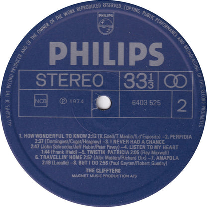 The Cliffters : Pop Før (LP, Comp)