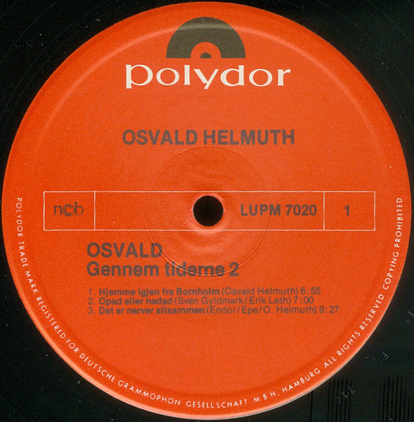 Osvald Helmuth : Osvald Gennem Tiderne 2 (LP, Comp, RE)