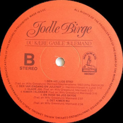 Jodle Birge : Du Kære Gamle Julemand (LP, Album)