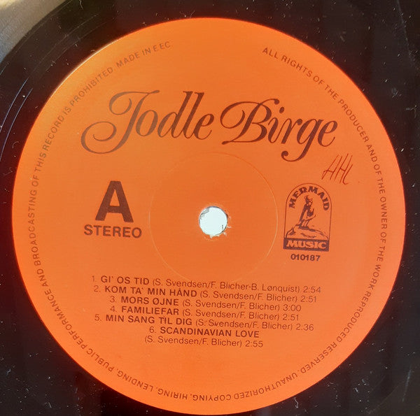 Jodle Birge : Kærlighed (LP, Album)