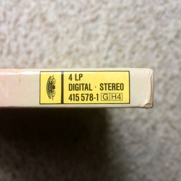 Brahms*, Leonard Bernstein, Wiener Philharmoniker, Zimerman*, Kremer*, Maisky* : Konzerte / Concertos (4xLP, Comp + Box)