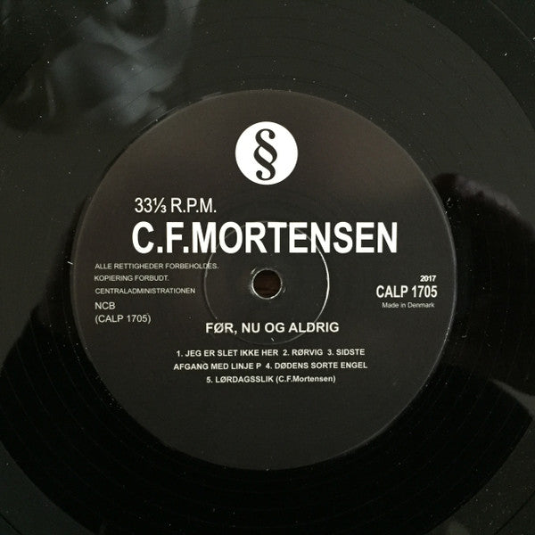C.F.Mortensen : Før, Nu Og Aldrig (LP, Album, Ltd)