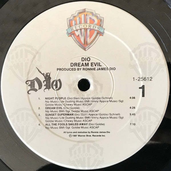 Dio (2) : Dream Evil (LP, Album, Spe)