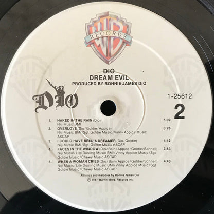 Dio (2) : Dream Evil (LP, Album, Spe)
