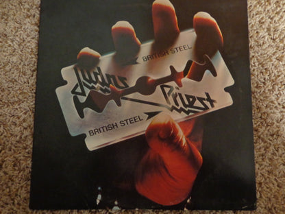 Judas Priest : British Steel (LP, Album, RE, Car)
