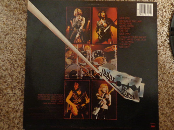 Judas Priest : British Steel (LP, Album, RE, Car)