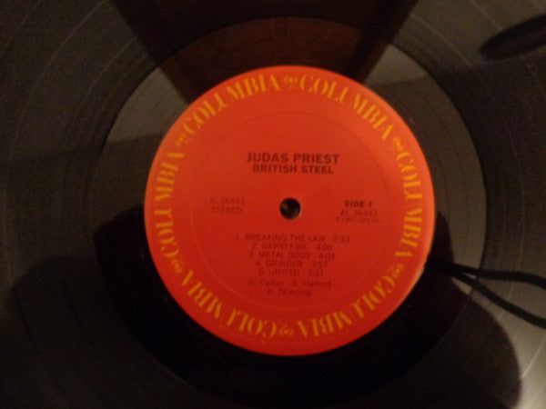 Judas Priest : British Steel (LP, Album, RE, Car)