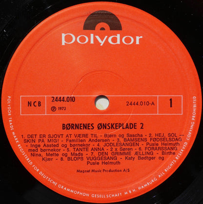 Various : Børnenes Ønskeplade 2 (LP, Comp)