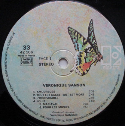Véronique Sanson : Veronique Sanson (LP, Album, RE)